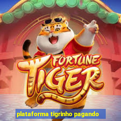 plataforma tigrinho pagando